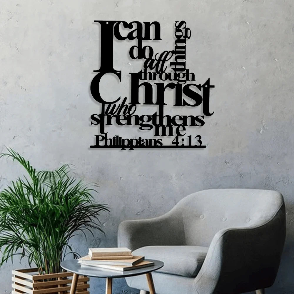 Purpose-Built Christianartworkshop Philippians 4:13 I Can Do All