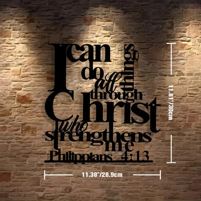 Purpose-Built Christianartworkshop Philippians 4:13 I Can Do All
