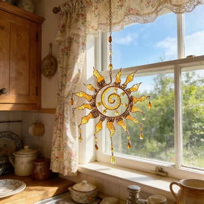 Hands-On Sun Spiral Crystal – Light Catcher for Creative Play