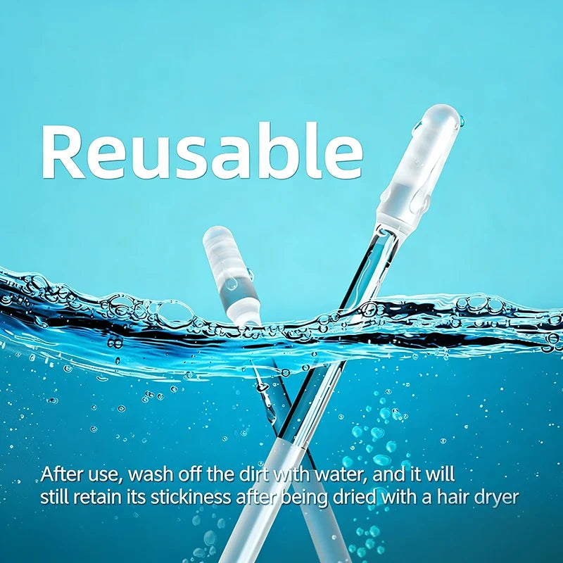 Adhesive Ear-Care Sticks for Controlled, Visible Cleaning