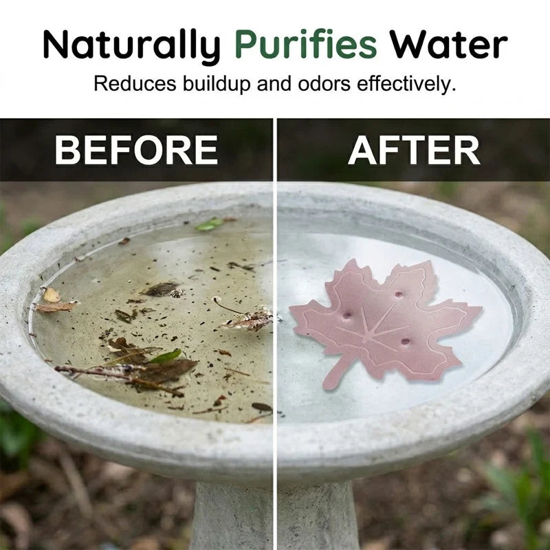 Outdoor Time- Universal Fit Bird Bath Purifier for Garden Display