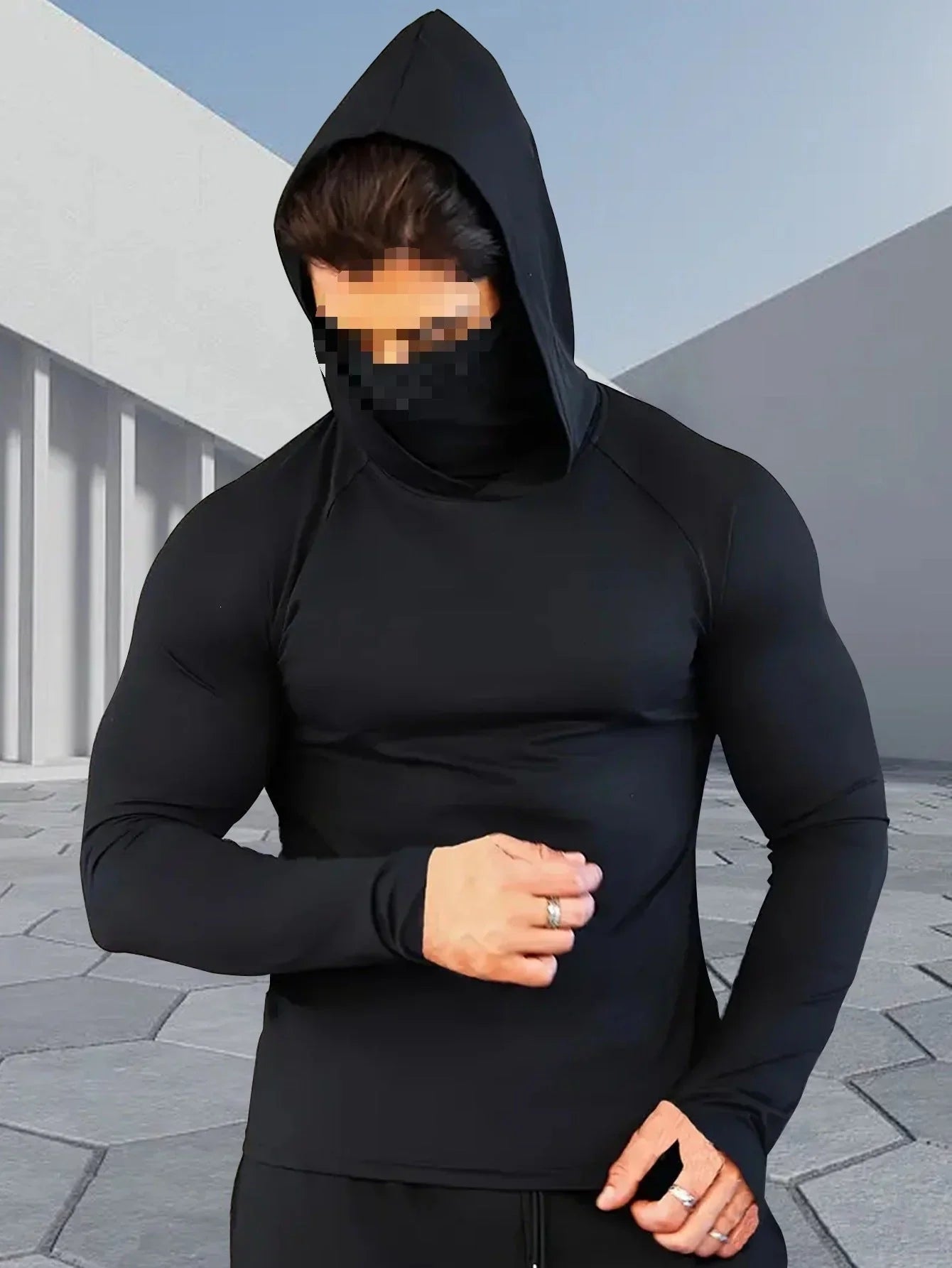 Men's UPF 50+ Quick-Dry Lightweight Active Hoodies, 6-Piece Pack