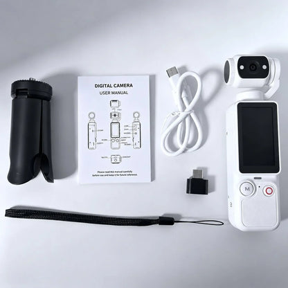 Purpose-Built Upgraded Vlogging Camera – 180° Rotating Lens