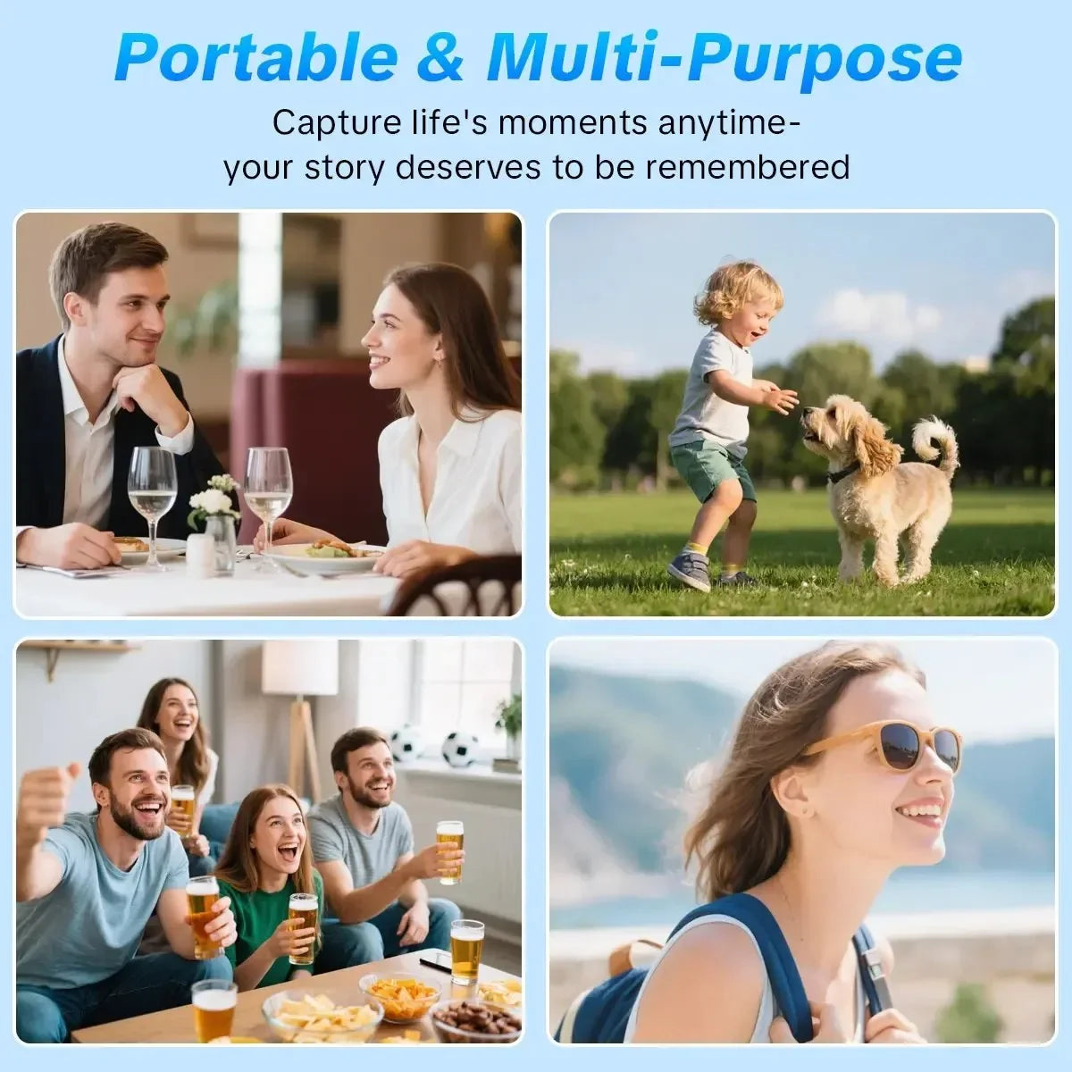 Purpose-Built Upgraded Vlogging Camera – 180° Rotating Lens