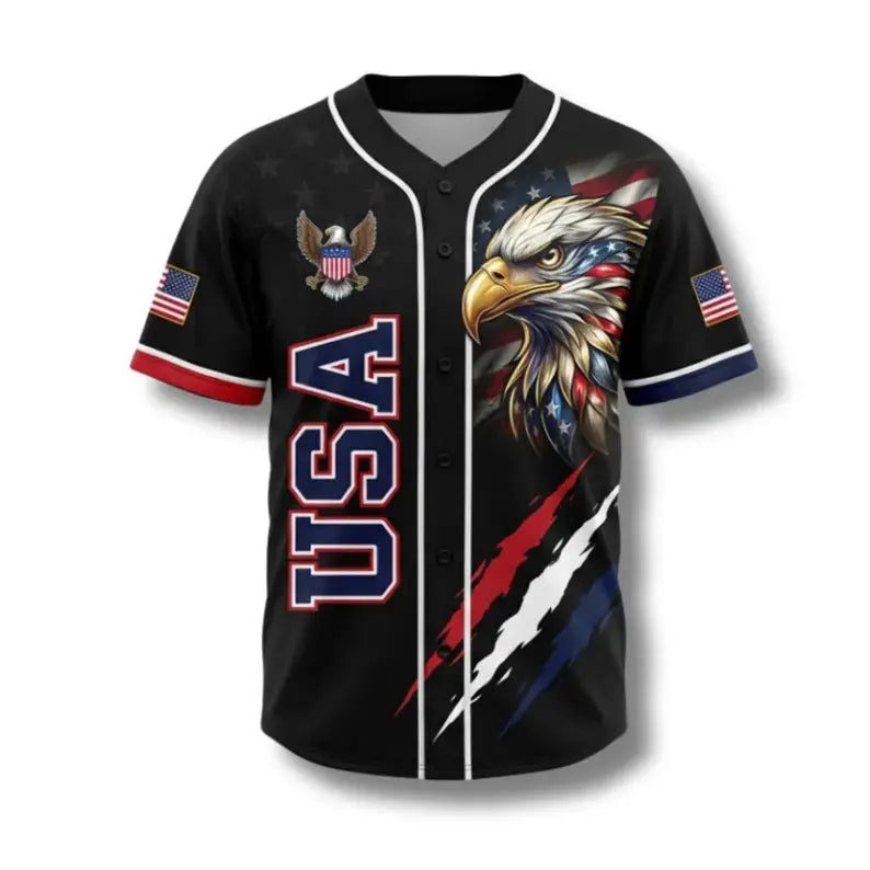Comfort-Focused USA 250th – Baseball Jersey for Everyday Wear