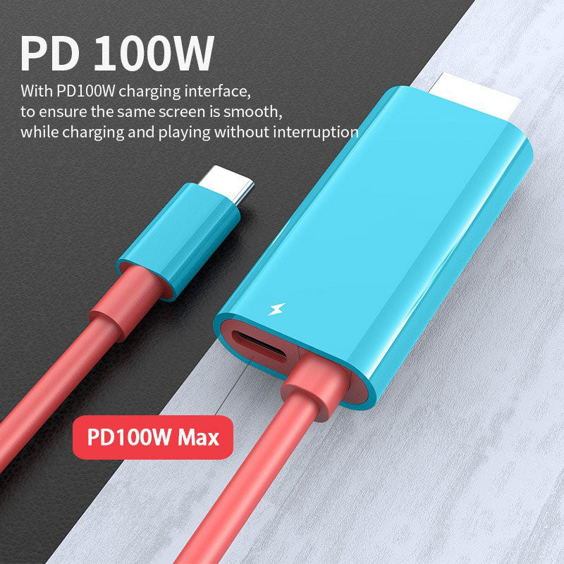 Purpose-Built USB-C to HDMI Adapter Cable for Switch for Everyday Use