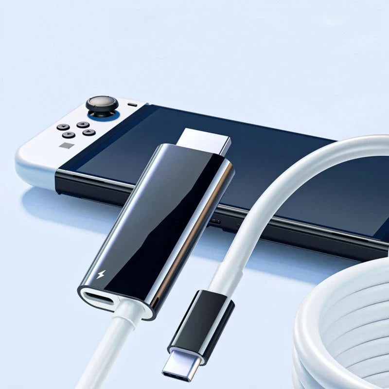 Purpose-Built USB-C to HDMI Adapter Cable for Switch for Everyday Use