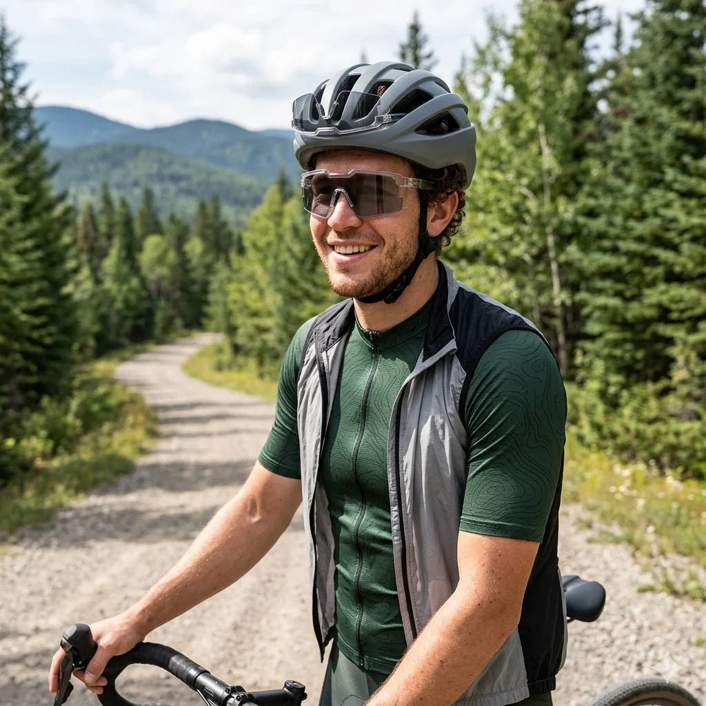 Adaptive Photochromic Sport Sunglasses
