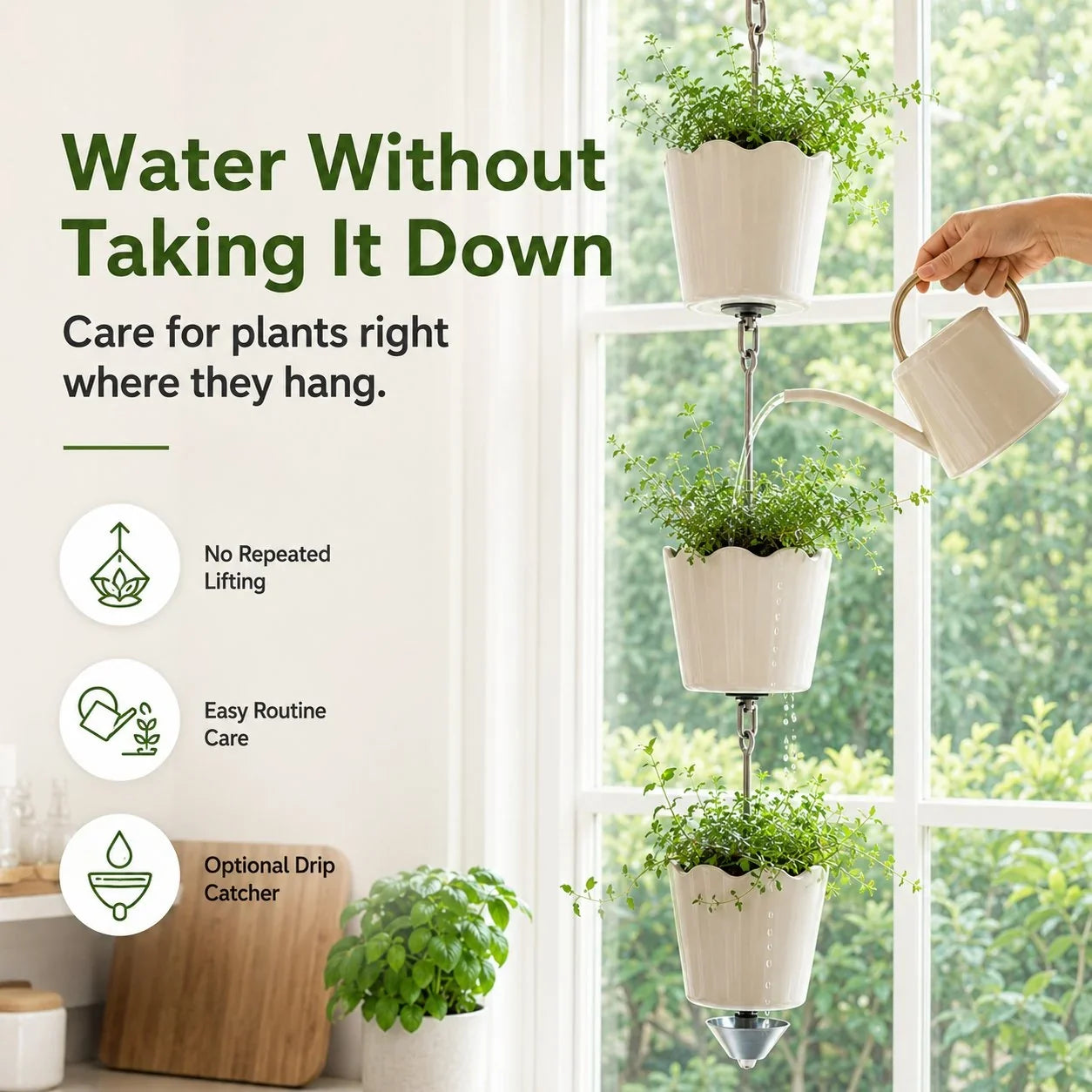 Hands-On Vertical Hanging Pot Kit for Creative Play