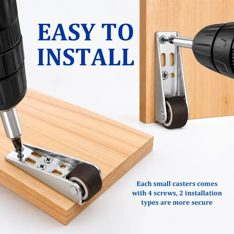 110 lb Anti-Wobble Guide Wheel for Vertical Sliding Doors