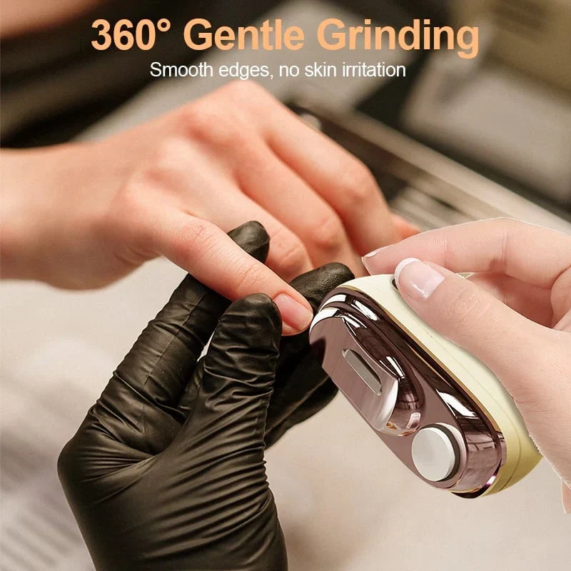 Purpose-Built 2-in-1 Smart Electric Nail Clipper &
