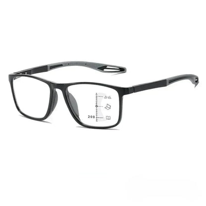 Flexible Multifocal Eyewear for Near and Distance Viewing