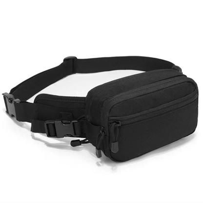 1000D Nylon Tactical Hip Bag with Concealed Rapid-Access Pocket