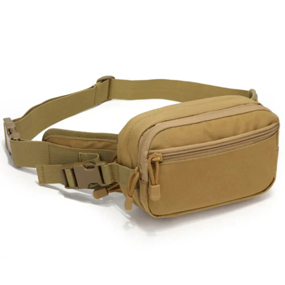 1000D Nylon Tactical Hip Bag with Concealed Rapid-Access Pocket