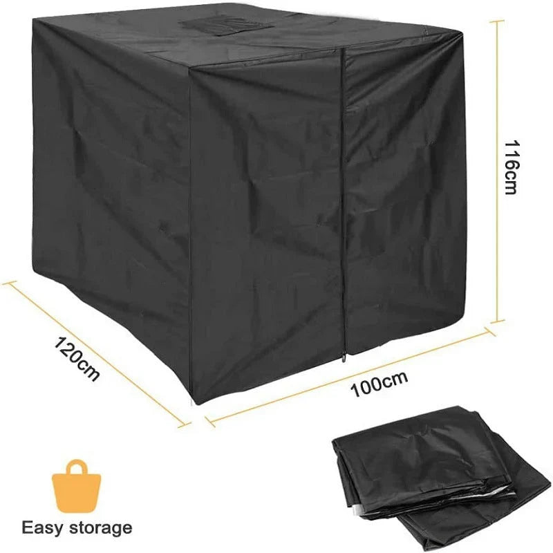 Purpose-Built Waterproof IBC Tote Cover – Heavy-Duty, UV-Blocking