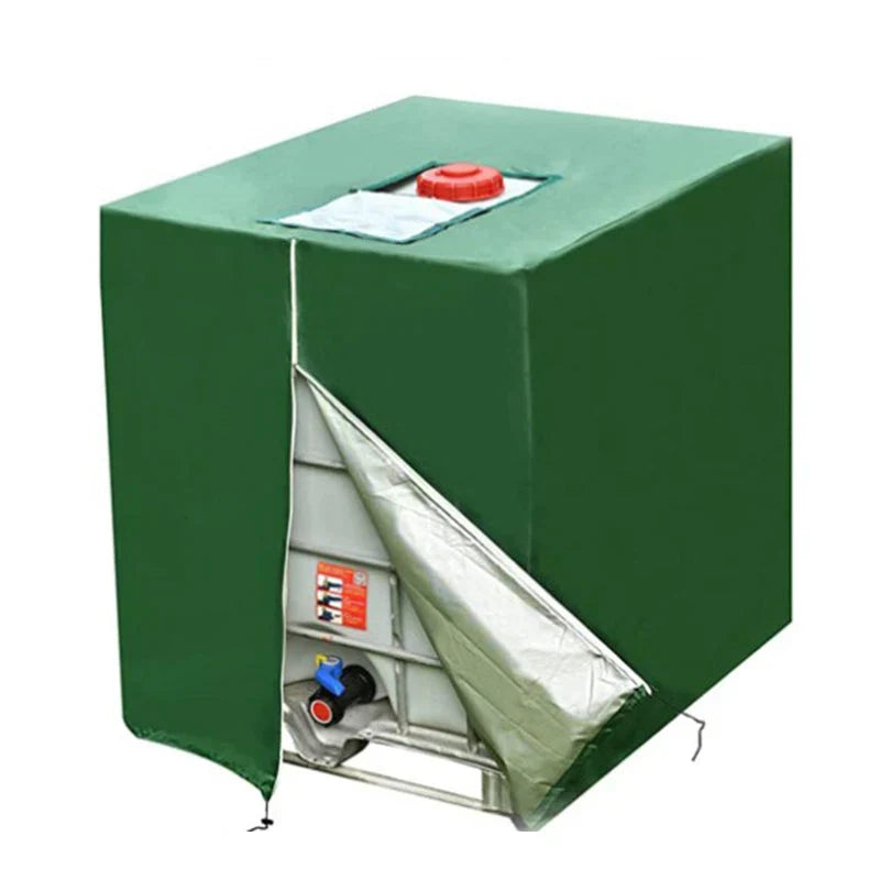 Purpose-Built Waterproof IBC Tote Cover – Heavy-Duty, UV-Blocking