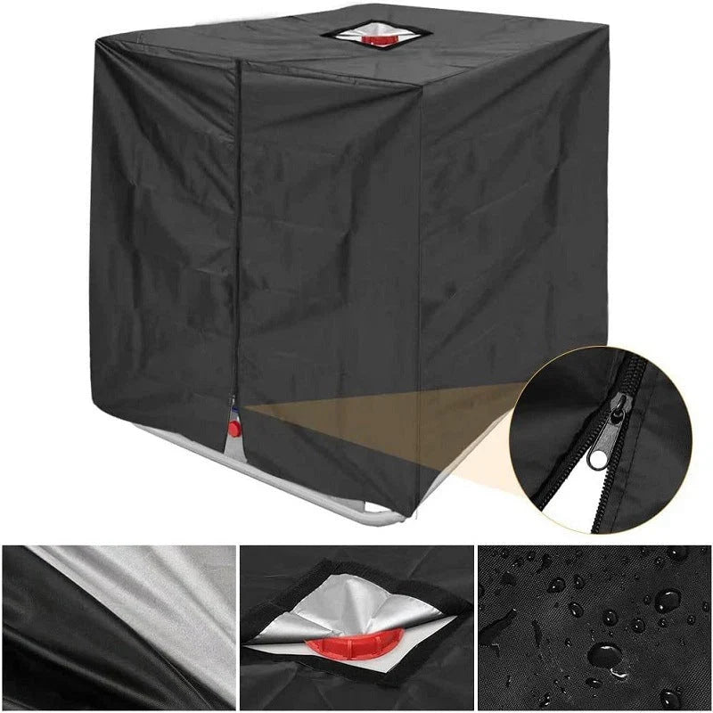 Purpose-Built Waterproof IBC Tote Cover – Heavy-Duty, UV-Blocking