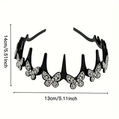 Comfort-Focused 4 Pack Unisex Wavy – Headband Set for Everyday Wear