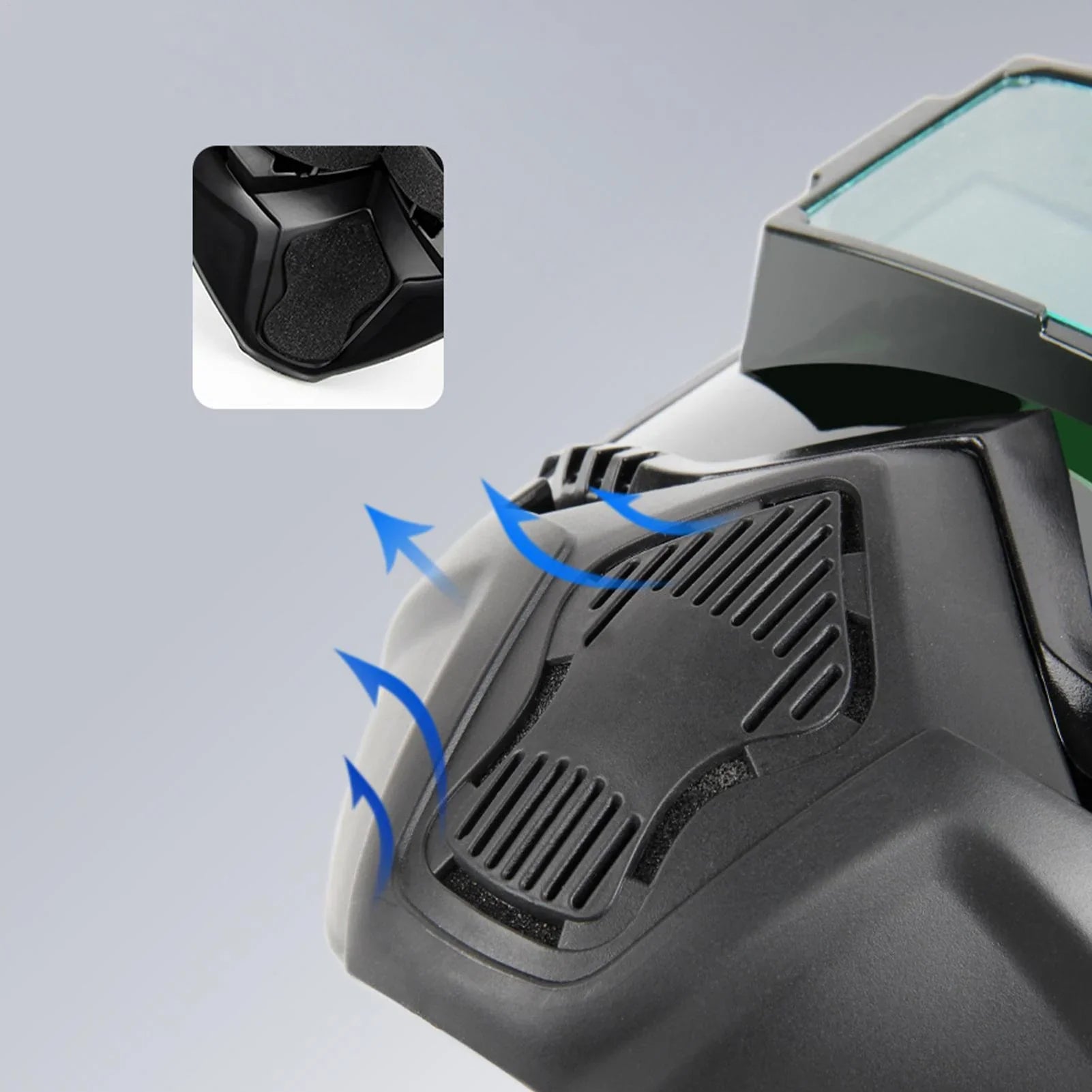 Auto-Darkening Full-Face Welding Helmet for MIG, TIG, and Arc