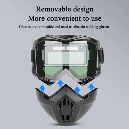 Workshop-Ready Auto-Darkening Welding Helmet for Precise Repairs
