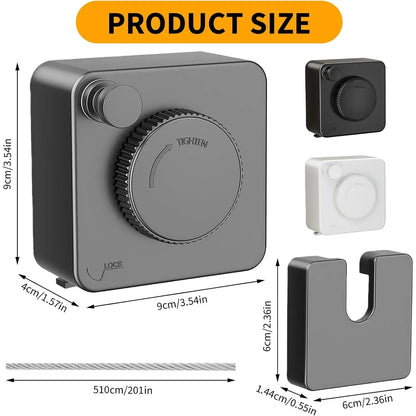 Purpose-Built Retractable Stainless Steel Clothesline – Dry More