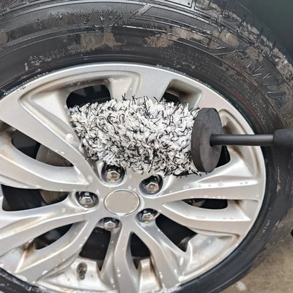 V+ Flexible Brush for Cleaning Wheel Barrels