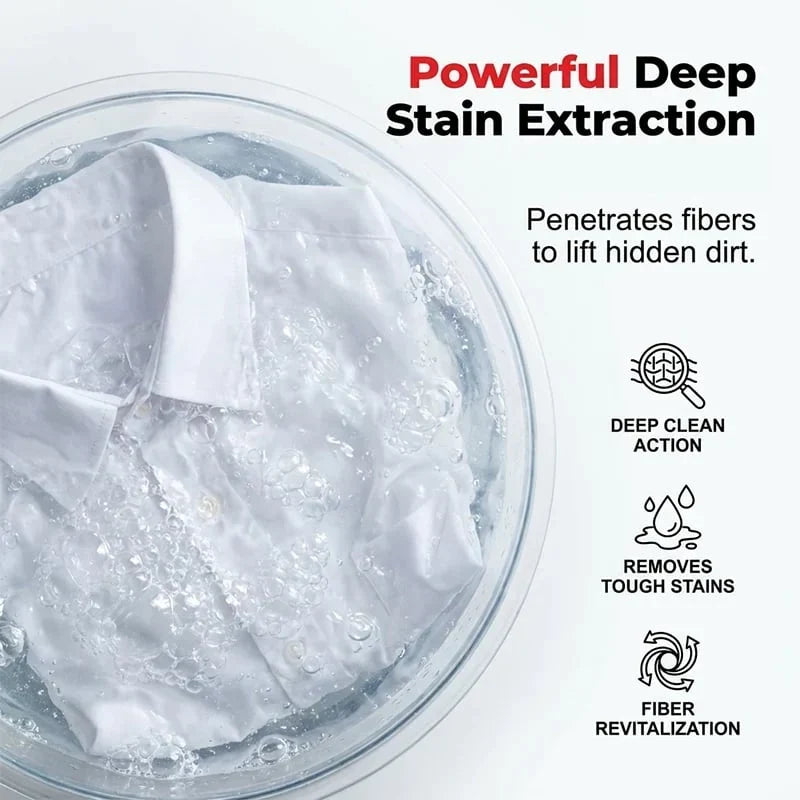 Easy-Care Deep Cleaning Laundry Whitening Sheets Powerful Stain