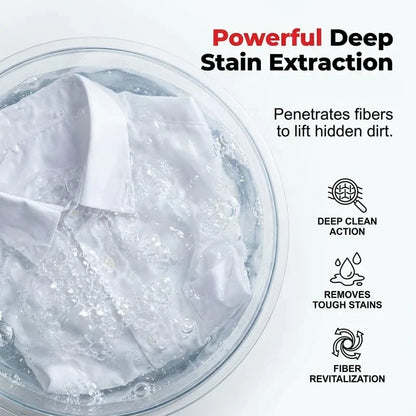 Easy-Care Deep Cleaning Laundry Whitening Sheets Powerful Stain