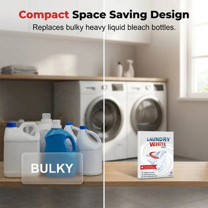 Easy-Care Deep Cleaning Laundry Whitening Sheets Powerful Stain