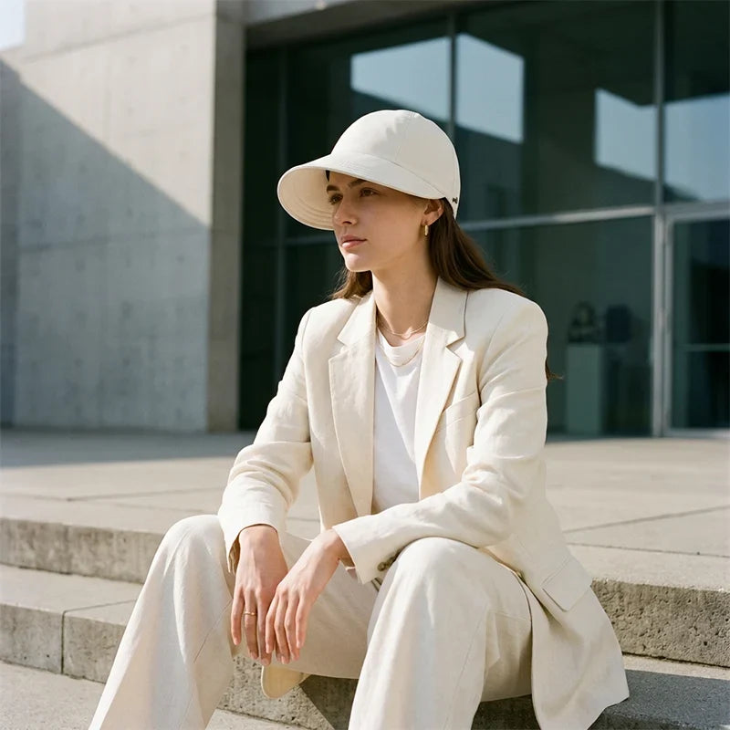 Purpose-Built Wide Curved Brim – UPF 50+ All-Round UV Sun