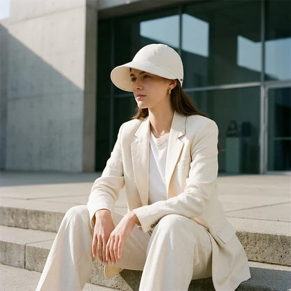 Purpose-Built Wide Curved Brim – UPF 50+ All-Round UV Sun