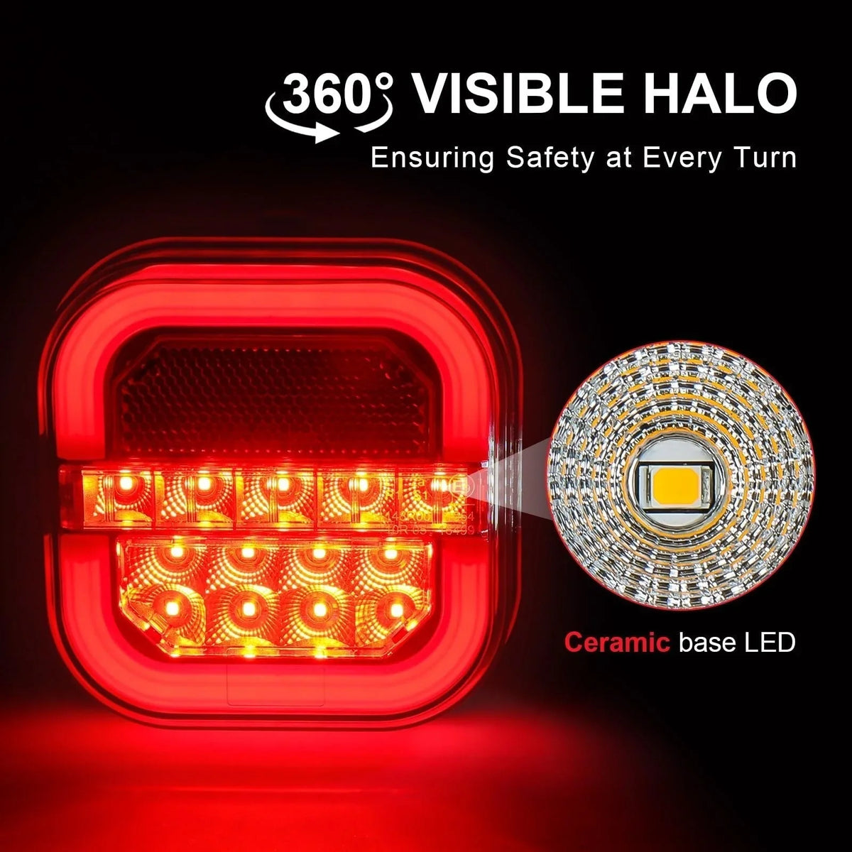 Vehicle-Ready CAR LED TRAILER LIGHTS for Garage Use