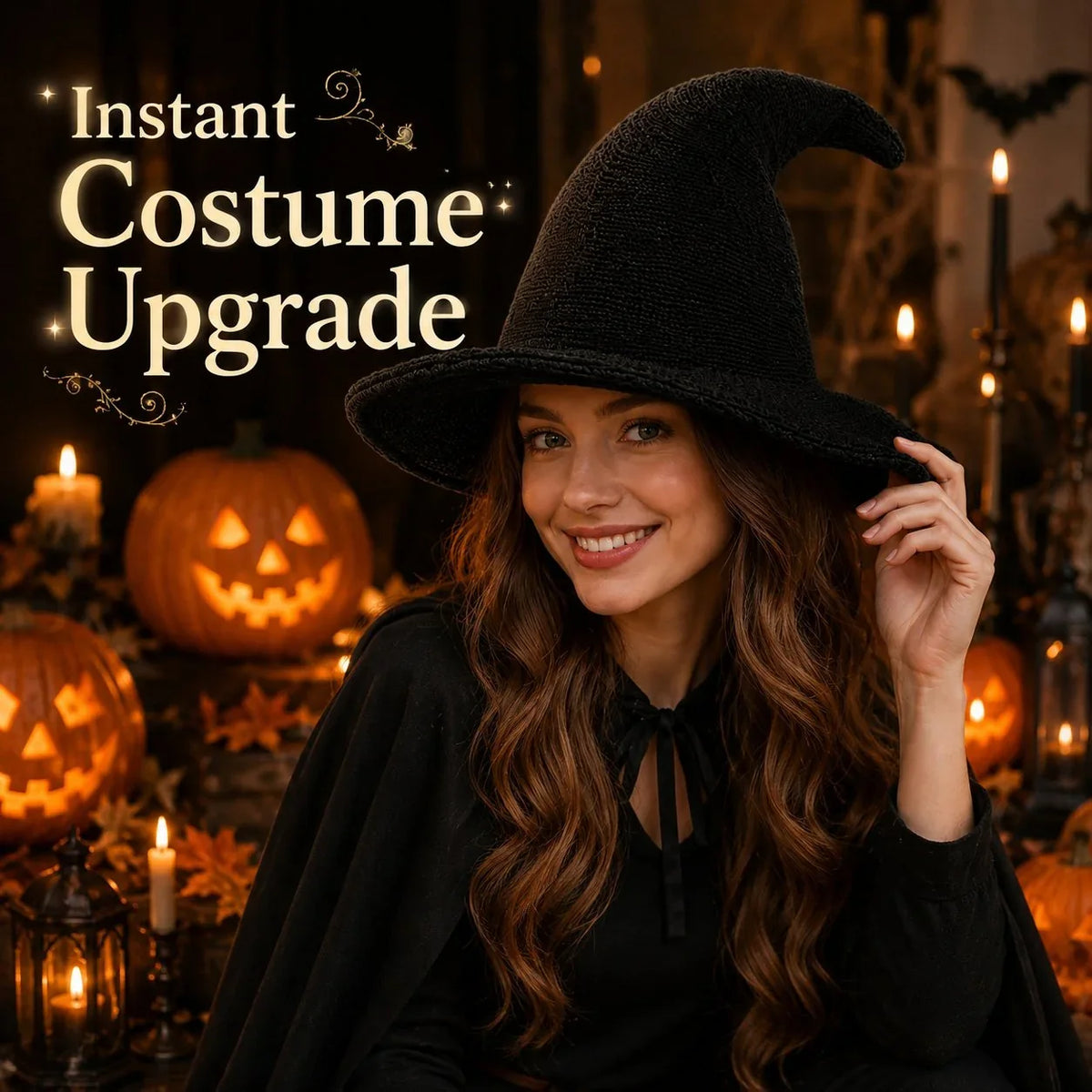 Distinctive Knitted Wizard Hat - Cozy Fantasy Costume