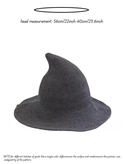 Distinctive Knitted Wizard Hat - Cozy Fantasy Costume