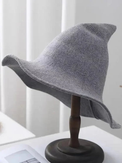 Distinctive Knitted Wizard Hat - Cozy Fantasy Costume