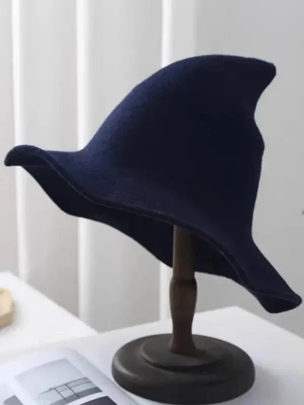 Distinctive Knitted Wizard Hat - Cozy Fantasy Costume