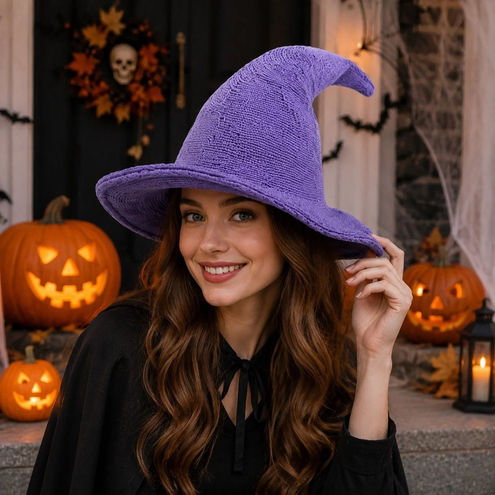 Distinctive Knitted Wizard Hat - Cozy Fantasy Costume