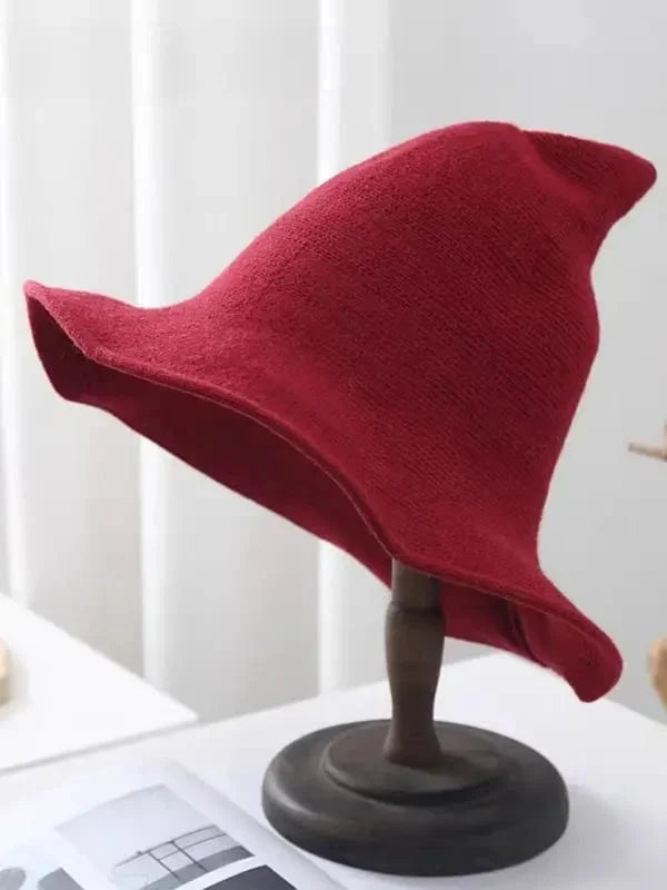 Distinctive Knitted Wizard Hat - Cozy Fantasy Costume