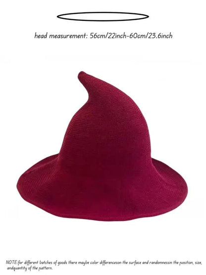 Distinctive Knitted Wizard Hat - Cozy Fantasy Costume