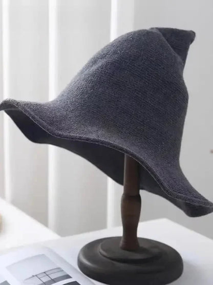 Distinctive Knitted Wizard Hat - Cozy Fantasy Costume