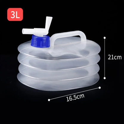 Purpose-Built Collapsible Water Container with Spigot fo – With Spigot