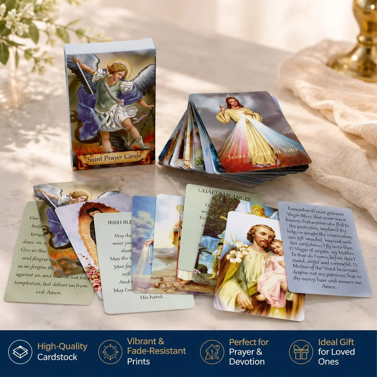 Vehicle-Ready Catholic Faux – Snap Closure for Practical Car Use
