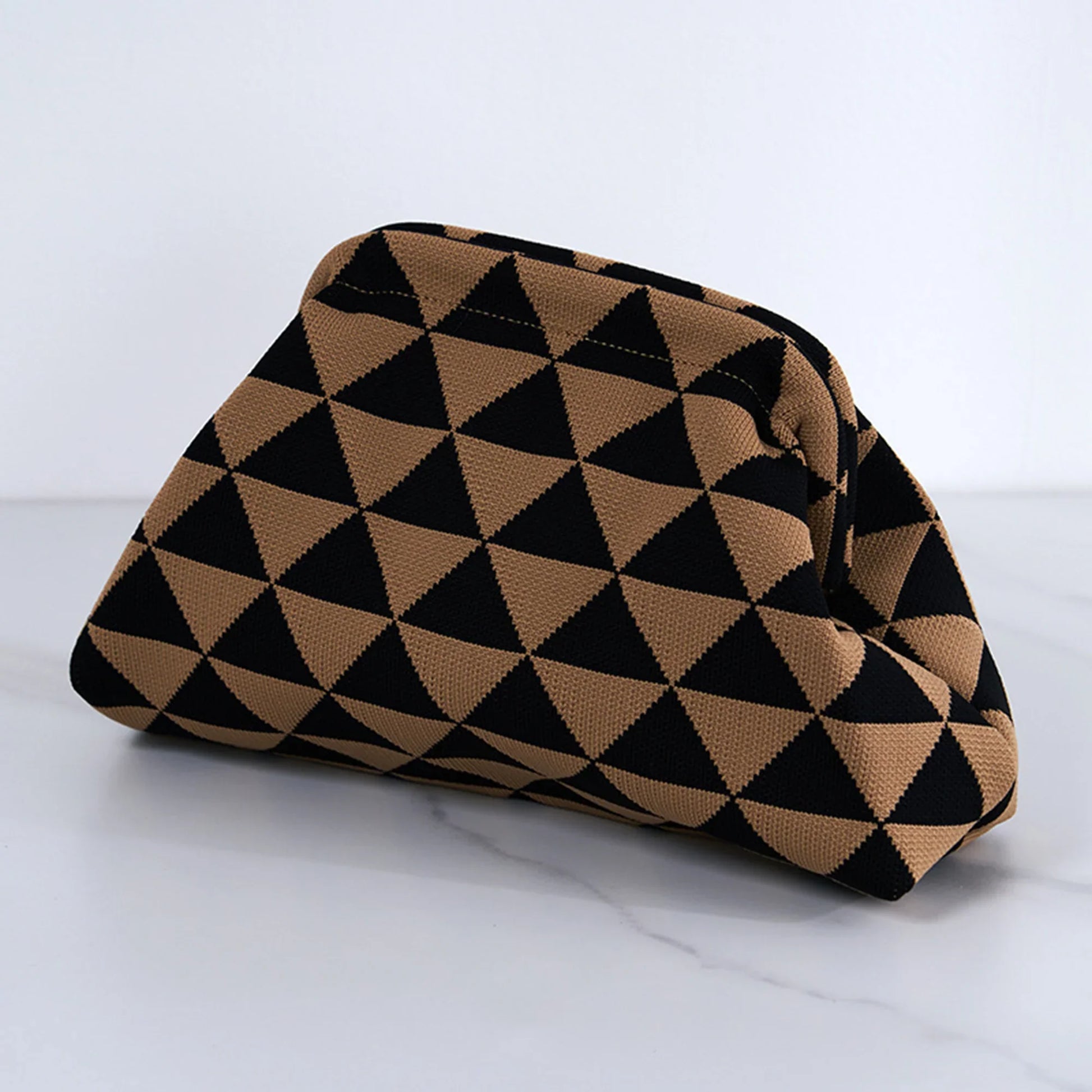 Space-Saving Women's Striped Cloud Handbag – Your New Go-To for Every