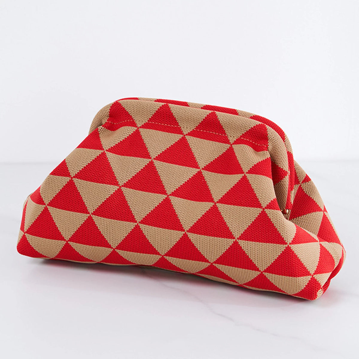 Space-Saving Women's Striped Cloud Handbag – Your New Go-To for Every