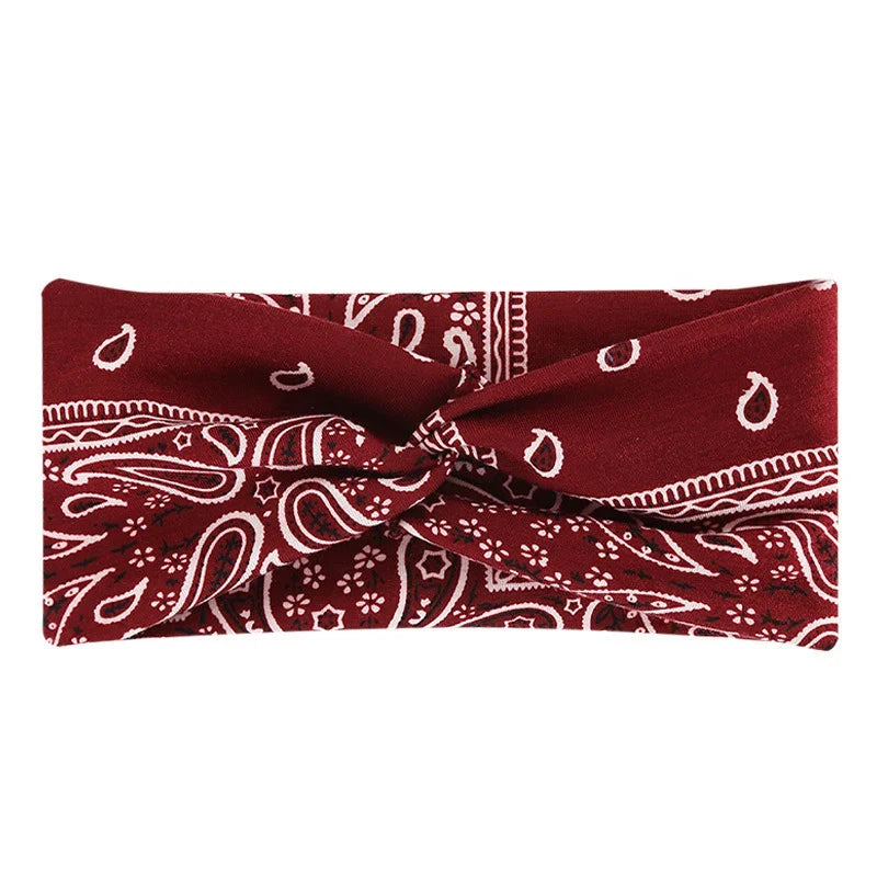 Comfort-Focused Womens Styling – Printed Headband for Everyday Wear