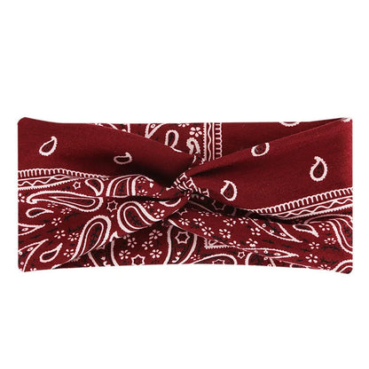 Comfort-Focused Womens Styling – Printed Headband for Everyday Wear