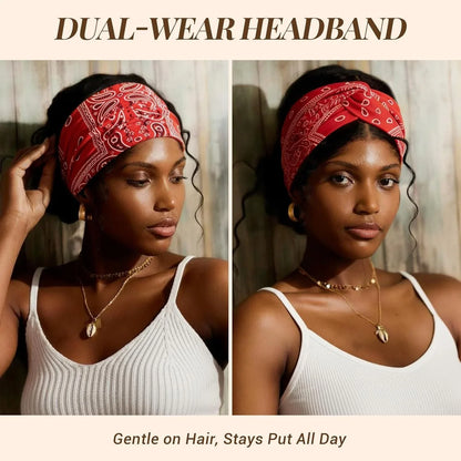 Comfort-Focused Womens Styling – Printed Headband for Everyday Wear