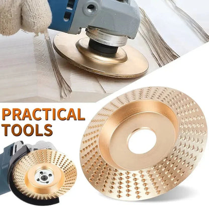 Versatile Wood Carving Disc Set for Angle Grinders