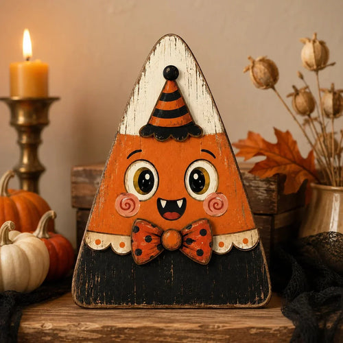Purpose-Built Vintage Wooden Character Tabletop Decor for Everyday Use