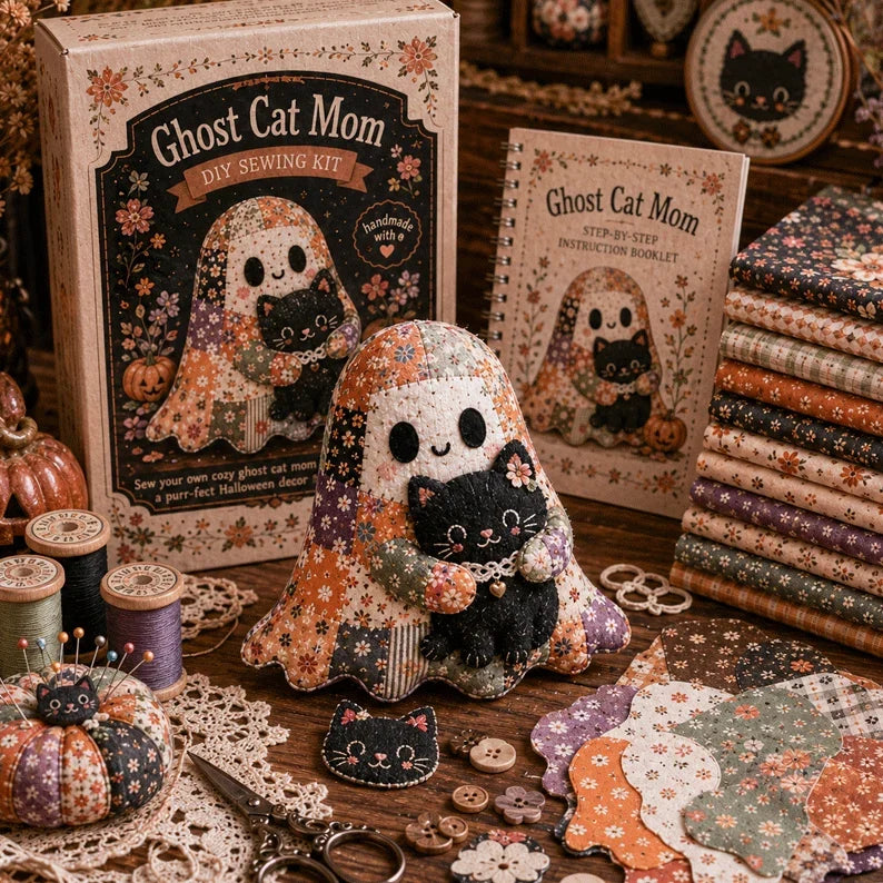 Hands-On Little Ghost’s Cozy DIY Patchwork Kit for Creative Play